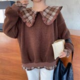ボアプルオーバースウェット オーバーサイズ 韓国ファッション | Sibra | 詳細画像6 