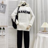 ニットトップス フード付き 韓国ファッション | Sibra | 詳細画像3