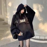 ニットトップス フード付き 韓国ファッション | Sibra | 詳細画像1