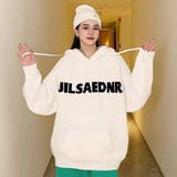 アイボリー | ニットトップス フード付き 韓国ファッション | Sibra