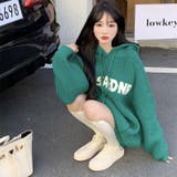 ニットトップス フード付き 韓国ファッション | Sibra | 詳細画像8