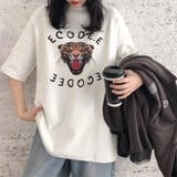 ルーズシルエットプリントTシャツ 韓国ファッション カジュアル | Sibra | 詳細画像15
