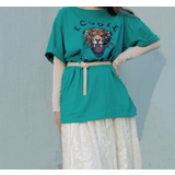 ルーズシルエットプリントTシャツ 韓国ファッション カジュアル | Sibra | 詳細画像8