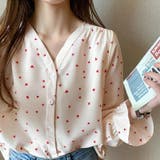 Vネックブラウス 韓国ファッション 人気 | Sibra | 詳細画像4