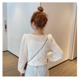 ドッキングトップス 韓国ファッション 白 | Sibra | 詳細画像11 