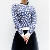 フラワ-柄ニットプルオーバー 韓国ファッション 可愛い | Sibra | 詳細画像17