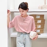 即効カジュアル感。ロゴTシャツ オーバーサイズ 韓国ファッション | Sibra | 詳細画像11 