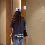 オーバーサイズプリントTシャツ オーバーサイズ プリントTEE | Sibra | 詳細画像2