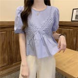 レディースブラウス 刺繡 レース | Sibra | 詳細画像1