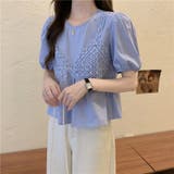 レディースブラウス 刺繡 レース | Sibra | 詳細画像3