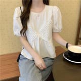 レディースブラウス 刺繡 レース | Sibra | 詳細画像5