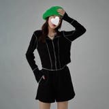 polo衿トップス 柔らか 韓国ファッション | Sibra | 詳細画像10 