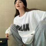オーバーサイズTシャツ 韓国ファッション ロンT | Sibra | 詳細画像3 