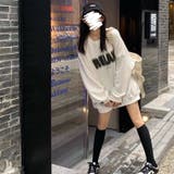 オーバーサイズTシャツ 韓国ファッション ロンT | Sibra | 詳細画像8 