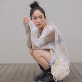 ブロックチェック柄透かしニット 韓国ファッション 春 | Sibra | 詳細画像19 