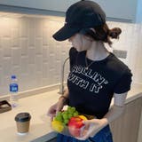 ショート丈半袖Tシャツ 韓国ファッション 夏服 | Sibra | 詳細画像11