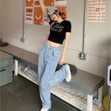 ショート丈半袖Tシャツ 韓国ファッション 夏服 | Sibra | 詳細画像5