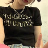 ショート丈半袖Tシャツ 韓国ファッション 夏服 | Sibra | 詳細画像9