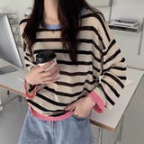 透かしニットトップス 韓国ファッション 夏服 | Sibra | 詳細画像9