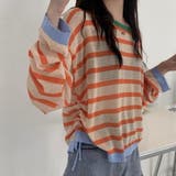 透かしニットトップス 韓国ファッション 夏服 | Sibra | 詳細画像4