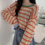 透かしニットトップス 韓国ファッション 夏服 | Sibra | 詳細画像5