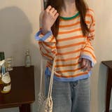 透かしニットトップス 韓国ファッション 夏服 | Sibra | 詳細画像6