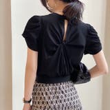 ブラック | 半袖Tシャツ 韓国ファッション 夏服 | Sibra
