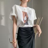 コットン100%オーバーサイズプリントTシャツ 韓国ファッション 夏服 | Sibra | 詳細画像2