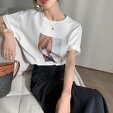 ホワイト | コットン100%オーバーサイズプリントTシャツ 韓国ファッション 夏服 | Sibra