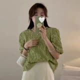 ブラウス 韓国ファッション オフィスカジュアル | Sibra | 詳細画像15