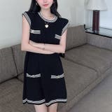 ニットロングベスト 韓国ファッション 夏服 | Sibra | 詳細画像25