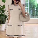 ニットロングベスト 韓国ファッション 夏服 | Sibra | 詳細画像6