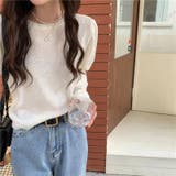 アームウォーマー付き ニットトップス 2点セット | Sibra | 詳細画像33