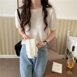 アームウォーマー付き ニットトップス 2点セット | Sibra | 詳細画像34