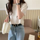 アームウォーマー付き ニットトップス 2点セット | Sibra | 詳細画像36