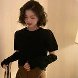 アームウォーマー付き ニットトップス 2点セット | Sibra | 詳細画像20