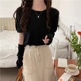 アームウォーマー付き ニットトップス 2点セット | Sibra | 詳細画像4