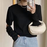 アームウォーマー付き ニットトップス 2点セット | Sibra | 詳細画像28