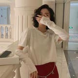 アームウォーマー付き ニットトップス 2点セット | Sibra | 詳細画像30