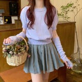 アームウォーマー付き ニットトップス 2点セット | Sibra | 詳細画像37