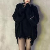 ダメージニット 韓国ファッション セーター | Sibra | 詳細画像7