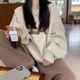 裏起毛スウェット オーバーサイズ ゆったり | Sibra | 詳細画像6