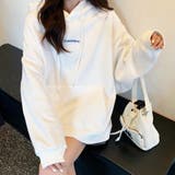裏毛パーカ- 韓国ファッション フード付き | Sibra | 詳細画像2