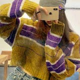 イエロー | ショート丈ニット 韓国ファッション ブラック | Sibra