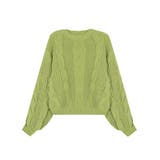 ざっくりが可愛い。ショート丈ニットプルオーバー 韓国ファッション セーター | Sibra | 詳細画像19