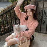 ニットトップス サイドスリット 韓国ファッション | Sibra | 詳細画像15