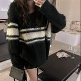 フェザーニット 韓国ファッション ニット | Sibra | 詳細画像3