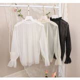 軽やかで美しい。シアーブラウス 韓国ファッション 韓国ファッション | Sibra | 詳細画像13