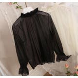 軽やかで美しい。シアーブラウス 韓国ファッション 韓国ファッション | Sibra | 詳細画像15