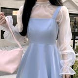 大人の愛らしさ。後ろリボンシアーブラウス 春 韓国ファッション | Sibra | 詳細画像3